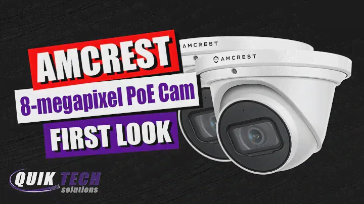 First Look at the Amcrest 4K Security Camera