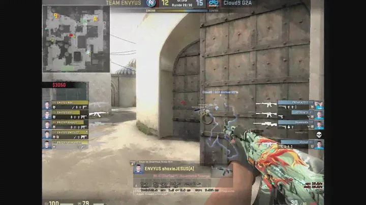 SHOX AIMBOT FAIL VS  CLOUD 9
