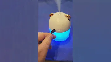 Ночник с увлажнителем humidifier #funnycatvideos