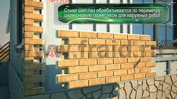 Фрайд Премиум -термопанели №1 в России - утепление и облицовка фасадов. 2011 год.