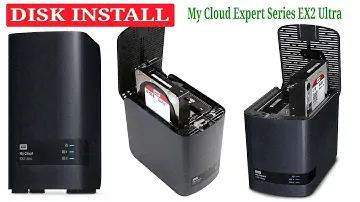 WD My Cloud EX2 Ultra NAS Hard disk drive installation | Part 2