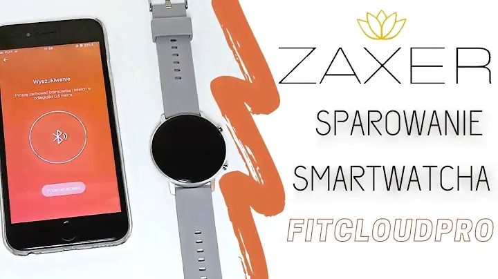SPAROWANIE SMARTWATCHA - APLIKACJA FITCLOUDPRO