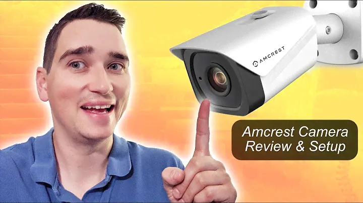 Amcrest UltraHD 4K PoE Outdoor Camera Review & Setup