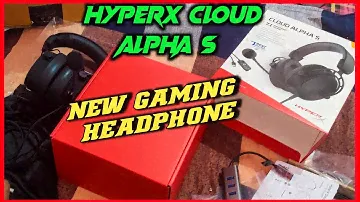 || HyperX Cloud Alpha S || 7.1 Surround Sound Bass Adjustment Slider - Black  MY GAMING HEADPHONE 🎧🙏