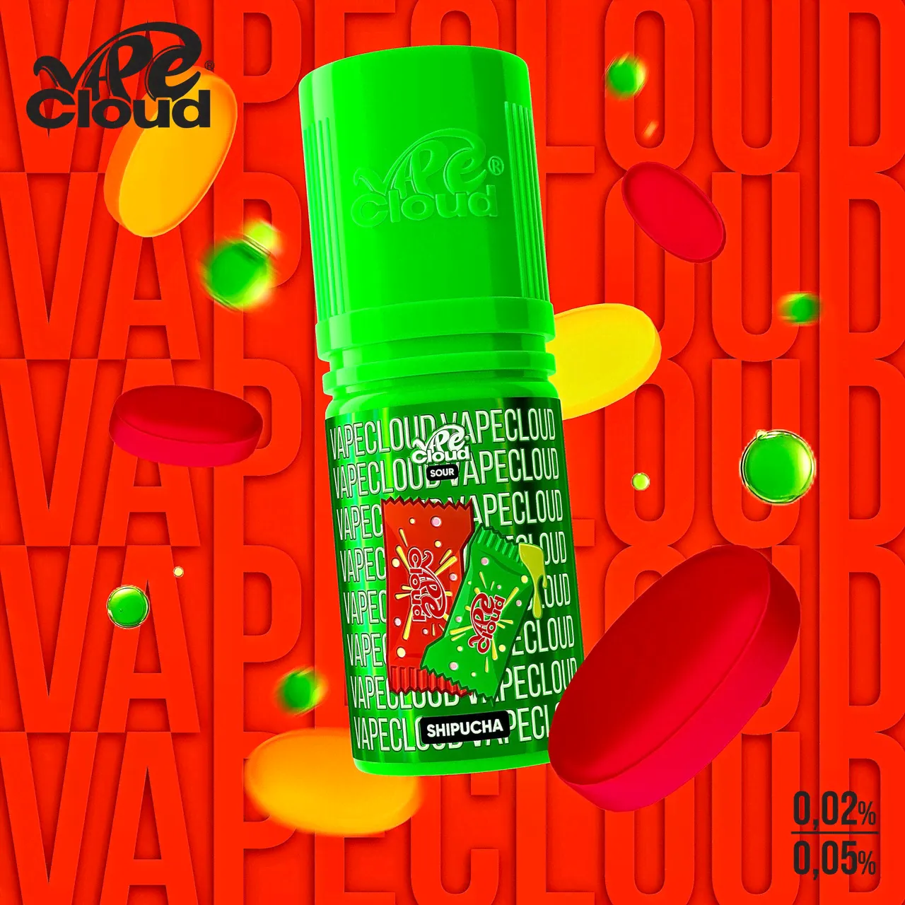 Vape Cloud Salt sour - Кислая шипучка ( shipucha)-0