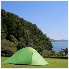 Naturehike Палатка Naturehike Cloud Up Si 3-местная, алюминиевый каркас, сверхлегкая, темно-зеленый палатка
