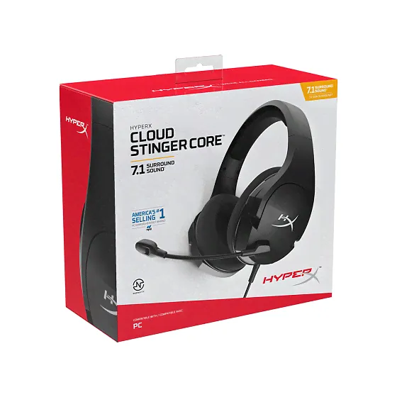 HyperX Cloud Stinger Core 7.1 Black-3