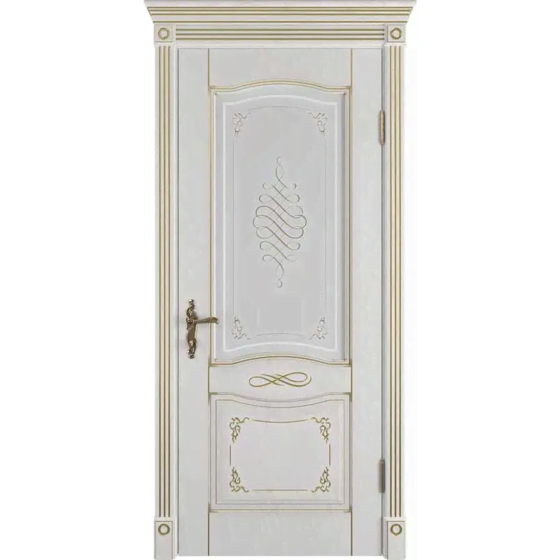 Межкомнатная дверь Vesta bianco classic PG ПО art cloud-0