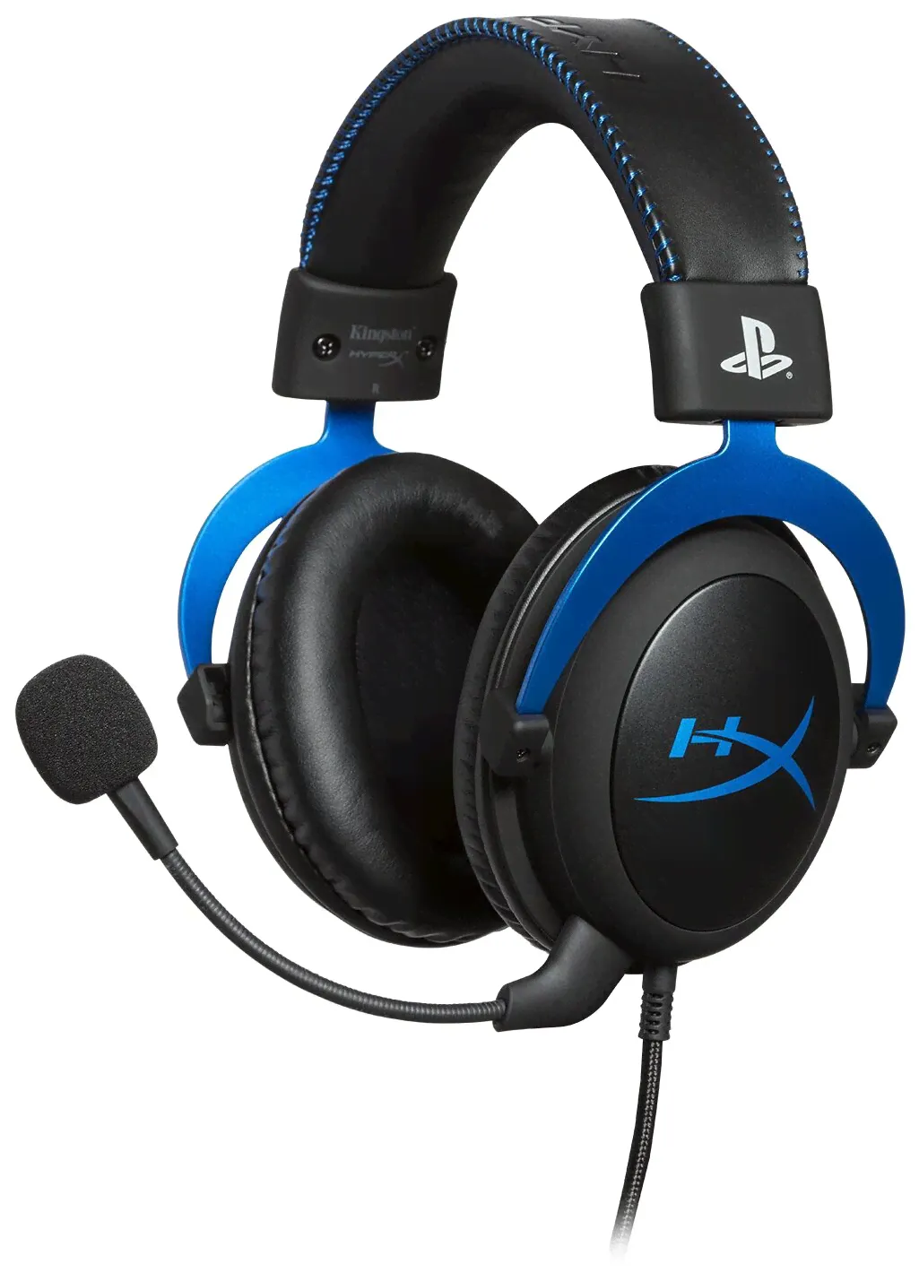 Компьютерная гарнитура HyperX Cloud PS4 blue (HX-HSCLS-BL/EM)-0