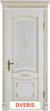 Межкомнатная дверь Веста ПО (Bianco Classic PG/Art Cloud)