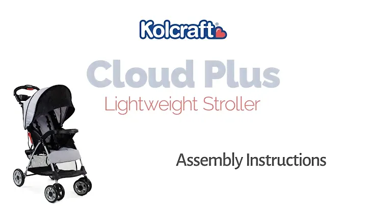Kolcraft Cloud Plus Assembly Instructions (Model KL029)