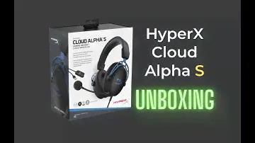 HyperX Cloud Alpha S (Blue Color) || Unboxing || Gaming Headset With 7.1 Surround Sound