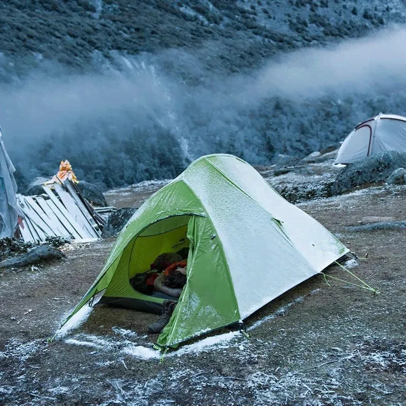 Палатка Naturehike Updated Cloud up 2 green + mats-2