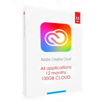 Adobe Creative Cloud (Все приложения) ключ 12 месяцев-0